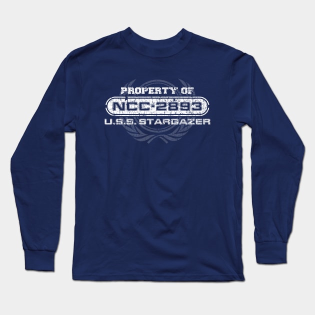 Vintage Property of NCC2893 Long Sleeve T-Shirt by JWDesigns